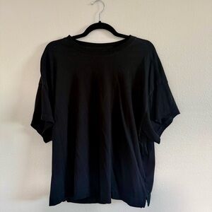 Old Navy Vintage Boxy Black T-Shirt